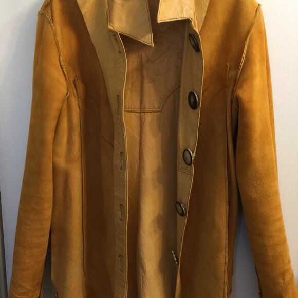 SANTA FE LEATHER Co 70s Western Deerskin Jacket - Picture 14 of 15